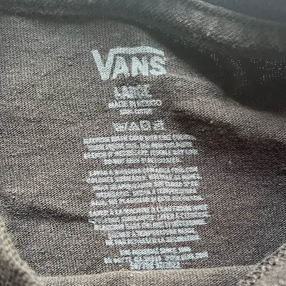 Vans black palm tree tee size large kids - Picture 3 of 3